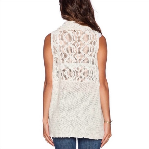 Free People White Lace Tank Top - Picture 3 of 9